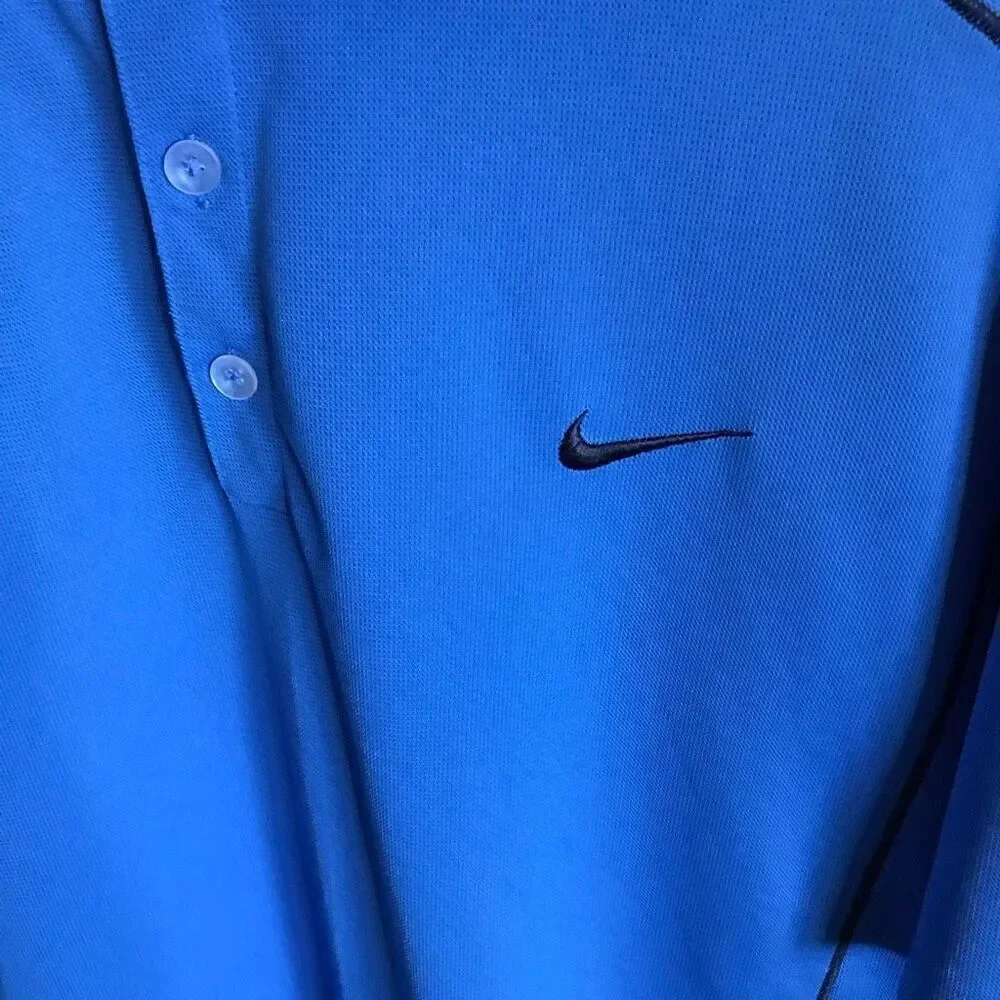 Nike Golf polo shirt Size XL Mens  blue athletic short sleeve